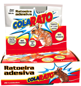 ratoeira cola rato